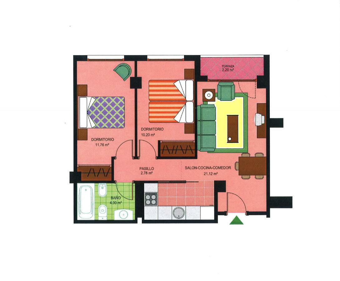 Jardin Del Sella Apartman Onís Kültér fotó